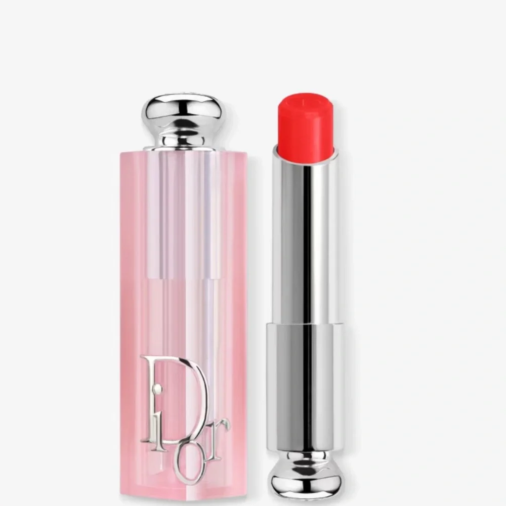 DIOR NWT addict lip glow #15 cherry natural glow custom color revealing lip balm